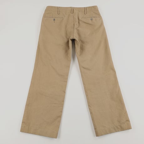 OMNIGOD オムニゴッド レディーストラウザーチノパンツ 2(M) カーキベージュ（ジャンク商品）