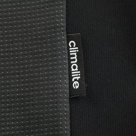 adidas アディダス 半袖ラグラン切り替えTシャツ M〜Lサイズ ブラック/チャコールグレー