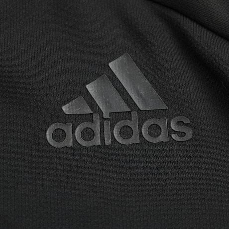 adidas アディダス 半袖ラグラン切り替えTシャツ M〜Lサイズ ブラック/チャコールグレー