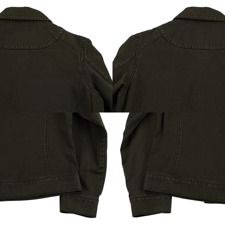 00’s Harriss ハリス ジージャンタイプ 38(L) オリーブ（ジャンク商品）