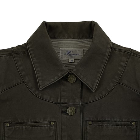 00’s Harriss ハリス ジージャンタイプ 38(L) オリーブ（ジャンク商品）