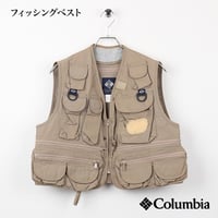 レア商品 Columbia コロンビア フィッシングベスト1980年代～1990年初期タグ Sサイズ