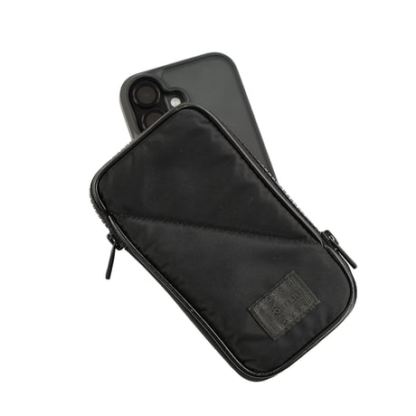 PORTER ポーター ナイロンポーチ ブラック 小物入れ 携帯電話入れ フック欠損