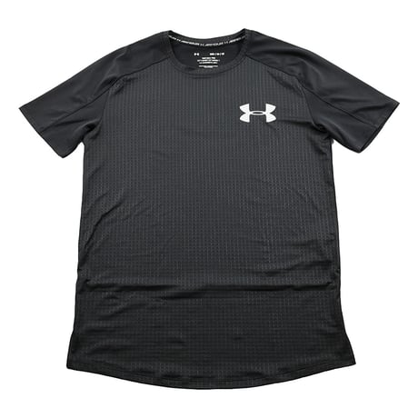 UNDER ARMOUR アンダーアーマー 半袖ラグラン切り替えTシャツ Mサイズ ブラック