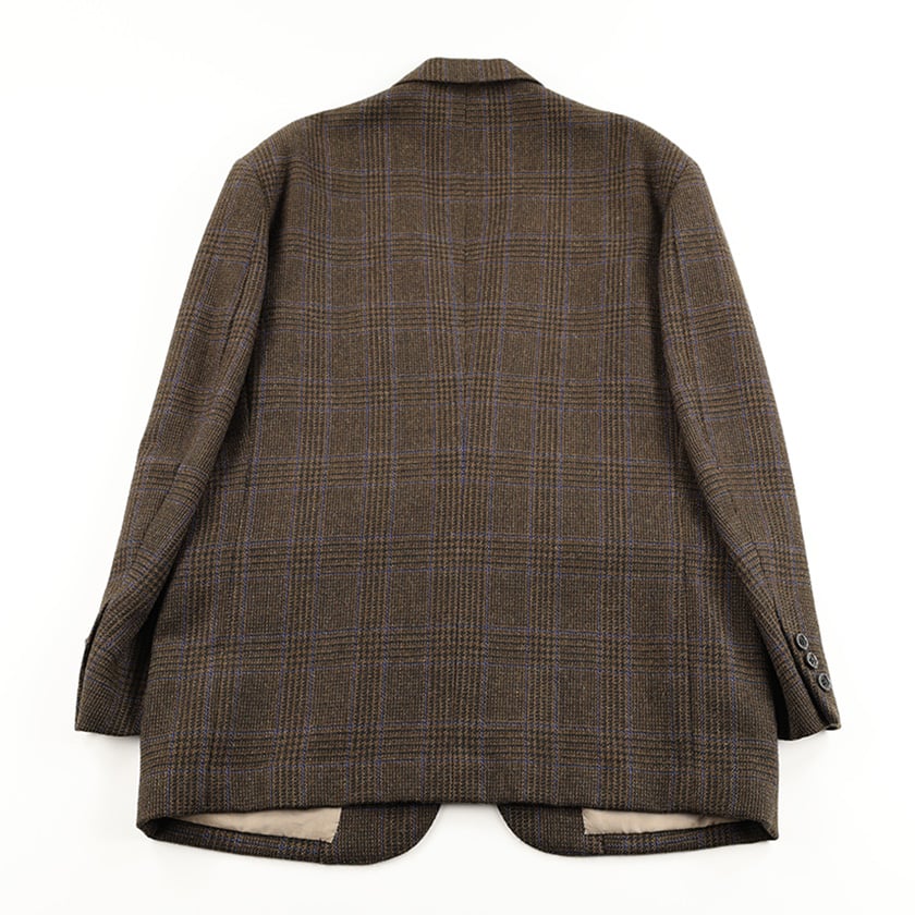 極美品 A.P.C コート ダブル グレンチェック ブラウン メンズS/M相当