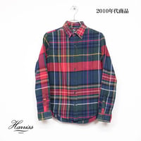 HARRIS ハリス メンズ 長袖 チェック シャツ M