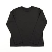 ユナイテッドアローズ iNCERTUS インケルトゥス(時しらず) クルーネック長袖Tシャツ Mサイズ ブラック ネーム切り取り