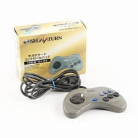 セガサターン SEGA SATURN 中期型 1995年製 HST-0004 コントロールパッド HSS-0101 動作未確認 ジャンク商品