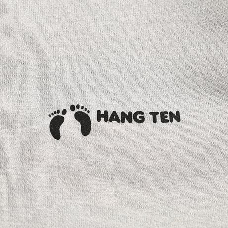 70’s HANG TENフロントジップパーカー Lサイズ D-HG-2 杢グレー ヴィンテージオールドサーフ ジャンク商品