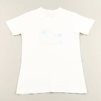 90’s PPCM ピーピーシーエム 半袖プリントTシャツ(チビT) 1(M)サイズ ホワイト ジャンク商品