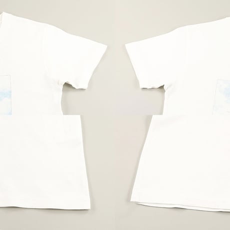 90’s PPCM ピーピーシーエム 半袖プリントTシャツ(チビT) 1(M)サイズ ホワイト ジャンク商品