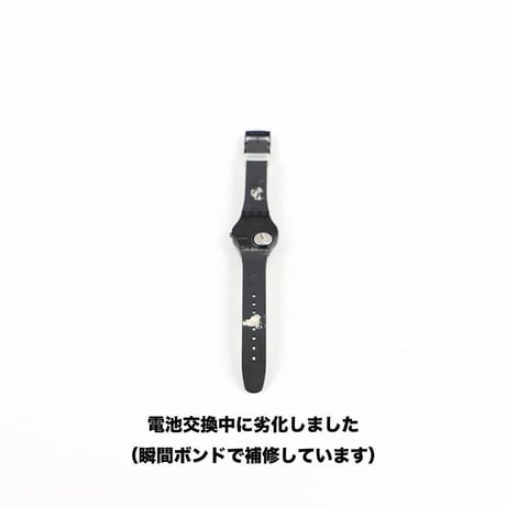 SWATCH スウォッチ TRUE STORIES SAN LADY LB125 レディース 腕時計 クォーツ腕時計 電池交換済み 着用交換ベルト付き 1989年モデル
