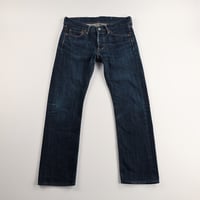 OMNIGOD オムニゴッド レディースタイトストレートデニムパンツ 2(M) インディゴブルー（ジャンク商品）