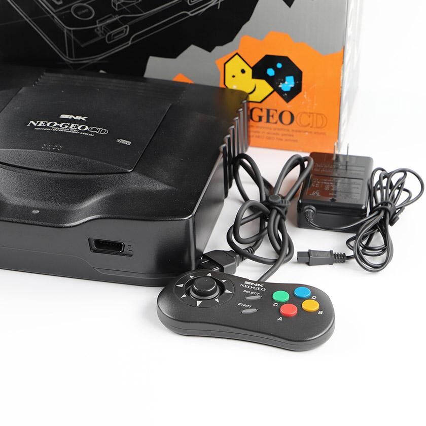 ネオジオCD NEO-GEO CD 本体 ブラック | B.B.L. ネオジオCD NEO-GEO CD 本体 ブラック | B.B.L.