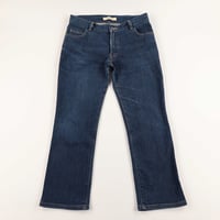 90’s Libertine リベルティンヌ レディースストレッチストレートデニムパンツ T2(M)サイズ インディゴブルー（ジャンク商品）