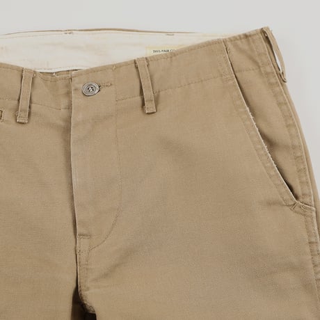 OMNIGOD オムニゴッド レディーストラウザーチノパンツ 2(M) カーキベージュ（ジャンク商品）