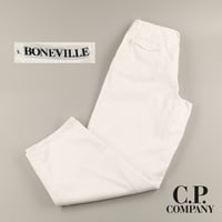 BONEVILLE / ボンネビル アーミートラウザータイプ C-OS-6368 48(80cm)サイズ オフホワイト ファスナー破損 ボタン欠損 ジャンク商品