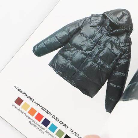MONCLER モンクレール カタログ 2001A/W 1冊