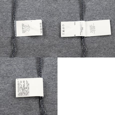 ユナイテッドアローズ iNCERTUS インケルトゥス(時しらず) メクラジマ素材長袖クレリックカットソー Mサイズ ネイビー系
