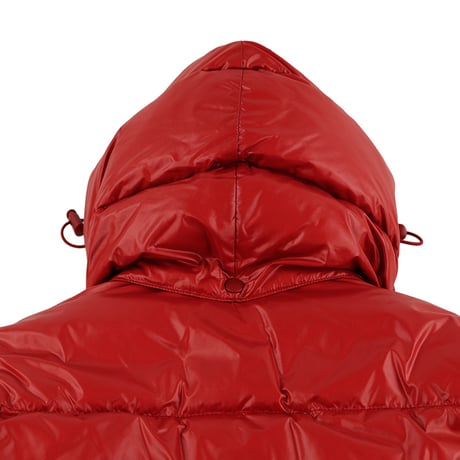 00’s MONCLER モンクレール KARAKORUM(カラコルム) 00(XS)メンズサイズ レッド（ジャンク商品）（女性の方用に仕入れた商品です）