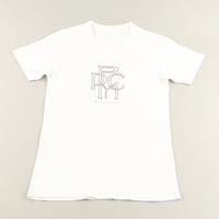 90’s PPCM ピーピーシーエム 半袖プリントロゴTシャツ(チビT) 1(M)サイズ ホワイト ジャンク商品