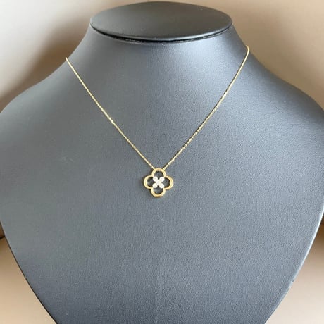 4 Leaf clover pendant（ラボグロウンダイヤモンドペンダント）