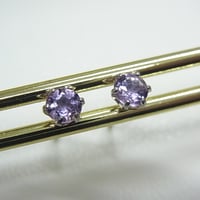 アメジストピアス プラチナ枠/限定品