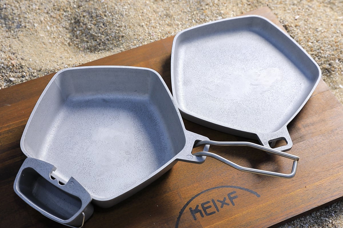 キャンプ　スキレット　おまとめセット スキレット ケース 6インチ1/2のみ収納可能 カバー アウトドア