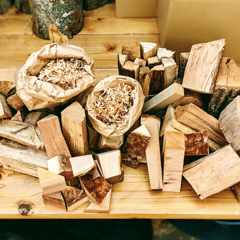 量不問】針葉樹・広葉樹ミックス薪