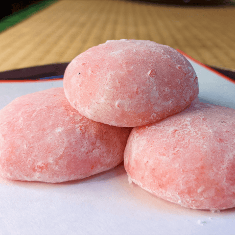 老舗の杵つきたて生丸餅約1.8kg(海老入り)