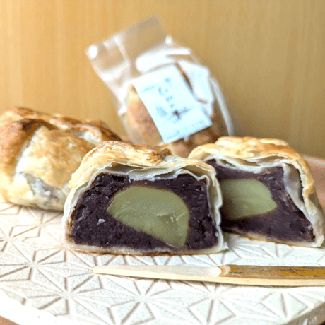 【店舗受取】御菓子司 冨士屋　ひねの里 くるみ餅＆栗パイセット（各5個）