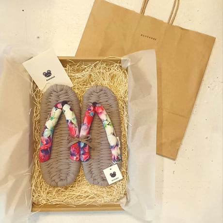 足元からの健康に！室内履き布草履（ミモザイエロー）〈数量限定品〉