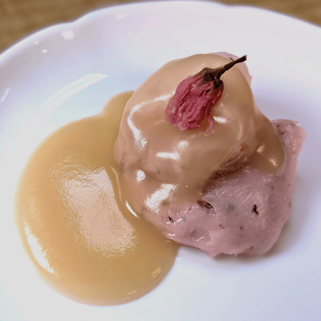老舗餅屋が作る桜のお餅と桜花塩漬付12個＆白餡200g×3個セット【香料不使用】