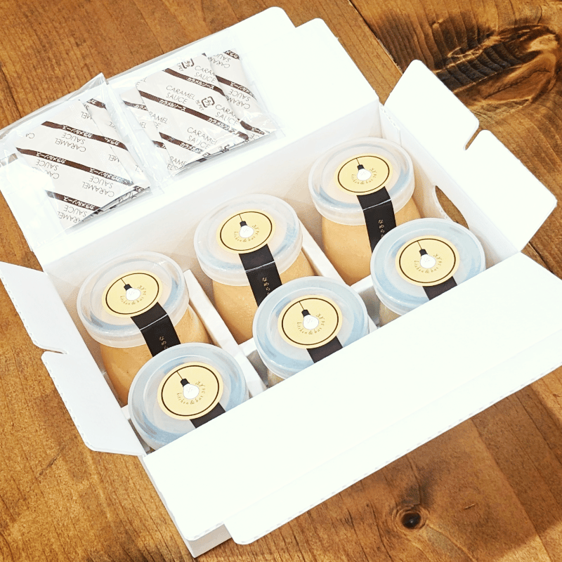 泉州たまねぎプリン×濃厚なめらかプリンセット 各3個 合計6個セット