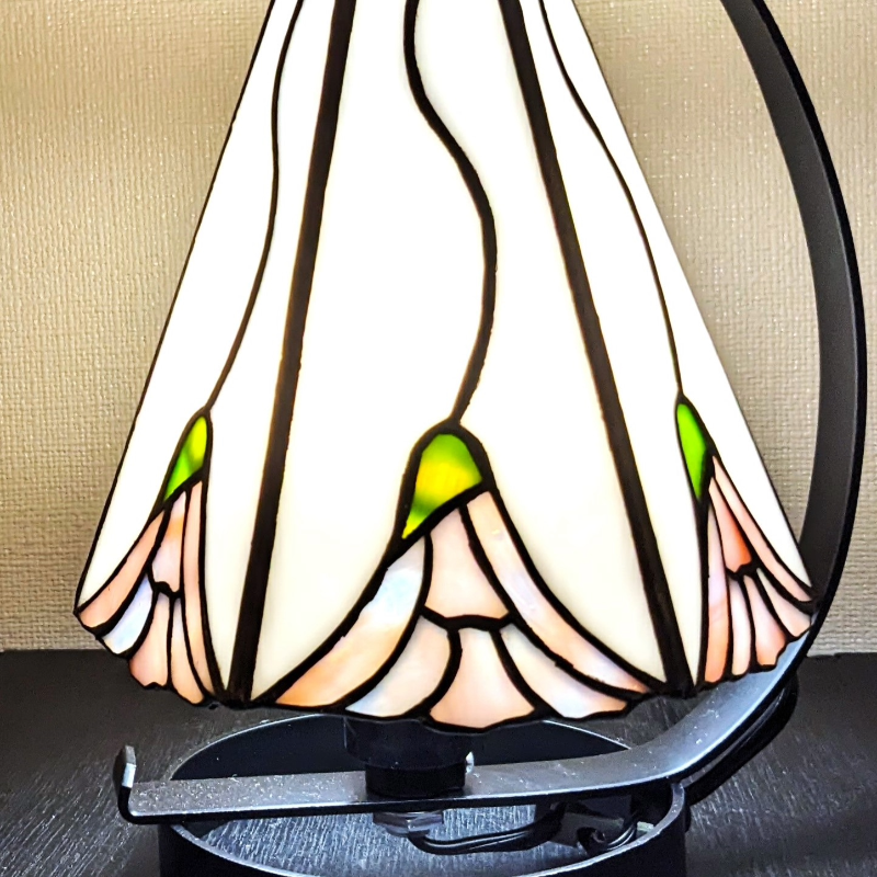 ステンドグラス・ミニ吊りランプ（白） | mott J+