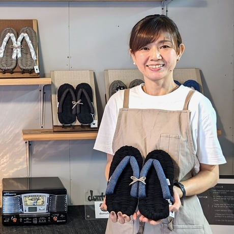 足元からの健康に！室内履き布草履（ミモザイエロー）〈数量限定品〉