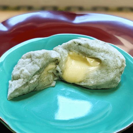 老舗お餅屋さんが作るチーズ入り杵つき生丸餅(青のり)18個入り