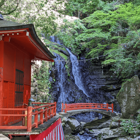 【特別企画】犬鳴山・七宝瀧寺 脚のお滝修行＋写経体験＋参道解説書・参道ガイド付き（2名様より）