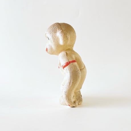 ソビエト　年代不明　チンパンジー　フィギュア　高さ13cm