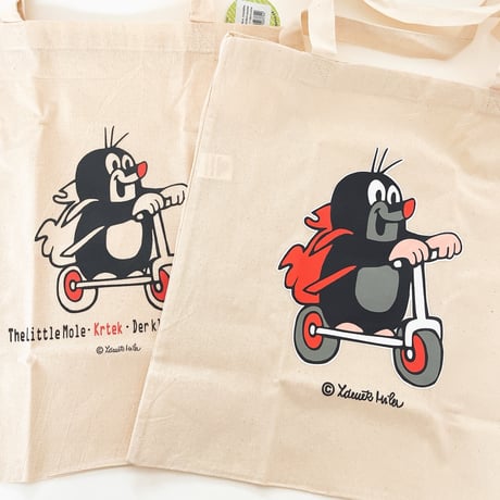 チェコ　モグラのクルテク　トートバッグ　バッグ