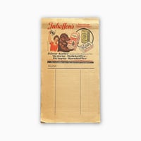 ドイツ　メモ帳　Junhoffens Baren-Kaffee　年代不明