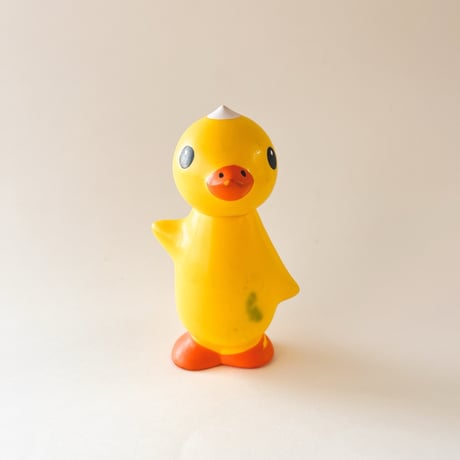チェコ　ニクロヴァー　ソフビ人形　ヒヨコ　1970年代　高さ14cm