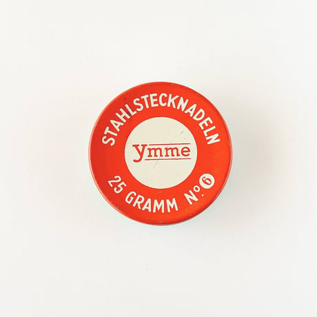 缶　ymme　待ち針用缶ケース