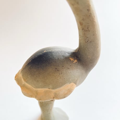 ソビエト　年代不明　ダチョウ　人形　フィギュア　高さ20cm