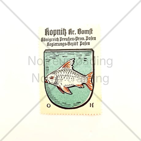 コーヒー・ハーグ広告切手　Kopnitz Kr. Bomst