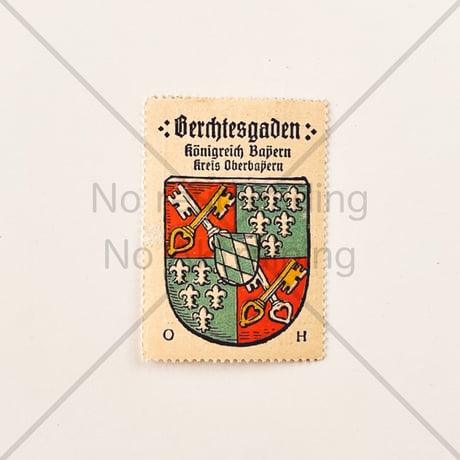 コーヒー・ハーグ広告切手　Berchtesgaden