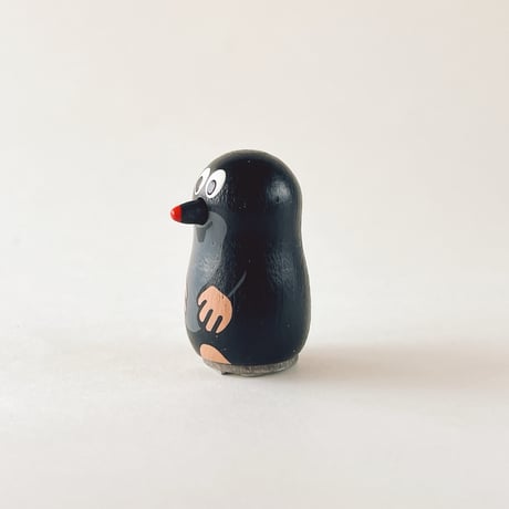 チェコ　ボールを持っているクルテク　スタンプ　木製　DETOA(デトア)