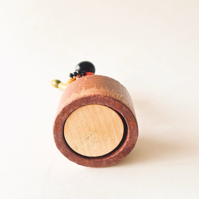 チェコスロバキア 木製おもちゃ 赤い服の蟻 ぐにゃぐにゃ人形 1980年代