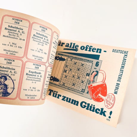 西ドイツ　クーポン冊子　Tag der offenen Tür　1973