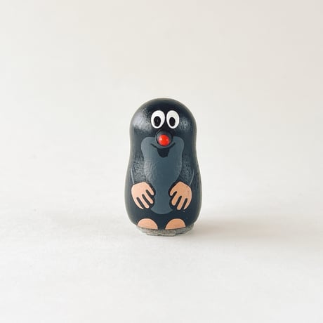 チェコ　ボールを持っているクルテク　スタンプ　木製　DETOA(デトア)